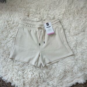Women's Cream Lounge Shorts